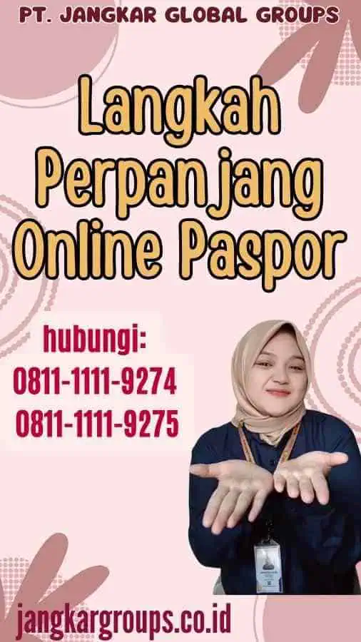 Langkah Perpanjang Online Paspor