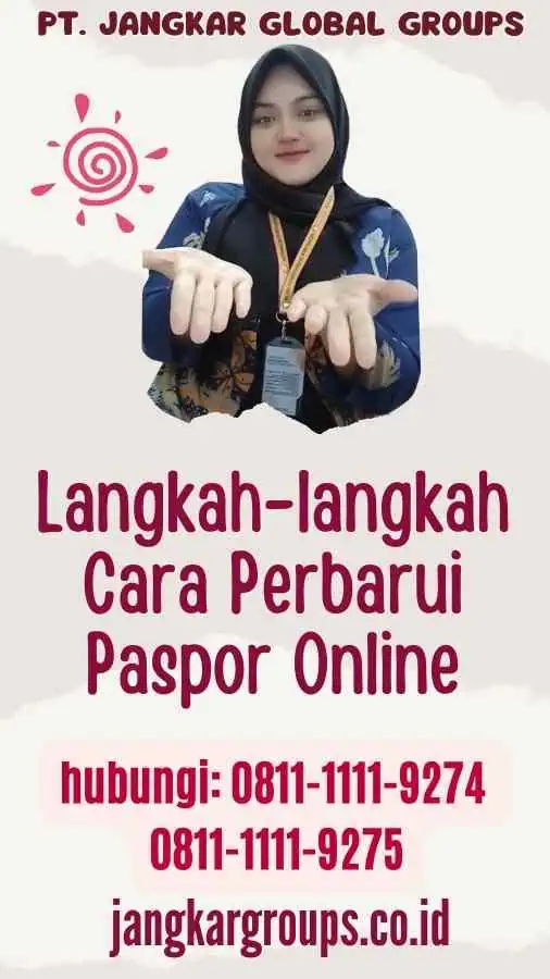 Langkah-langkah Cara Perbarui Paspor Online