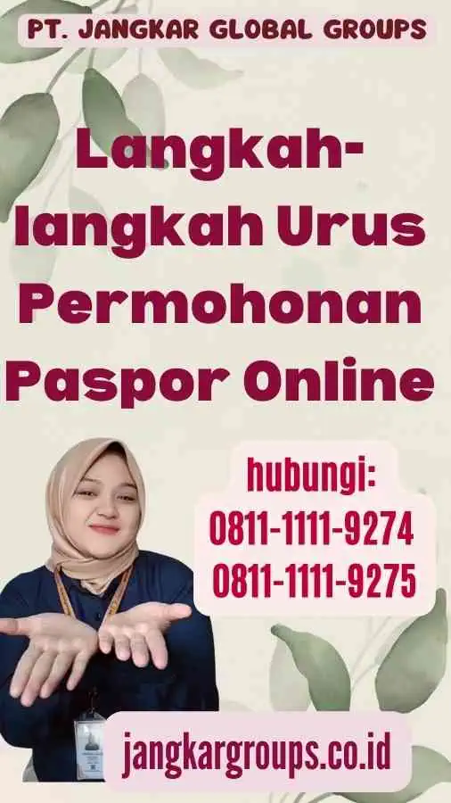 Langkah-langkah Urus Permohonan Paspor Online