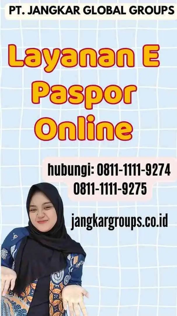 Layanan E Paspor Online