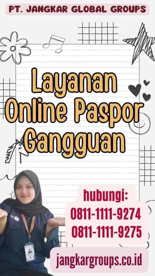 Layanan Online Paspor Gangguan