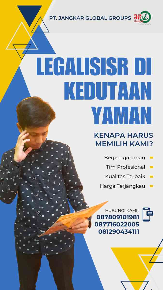 Legalisisr di Kedutaan Yaman