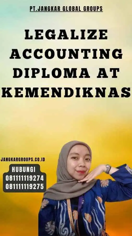 Legalize Accounting Diploma at Kemendiknas