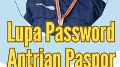 Lupa Password Antrian Paspor Online