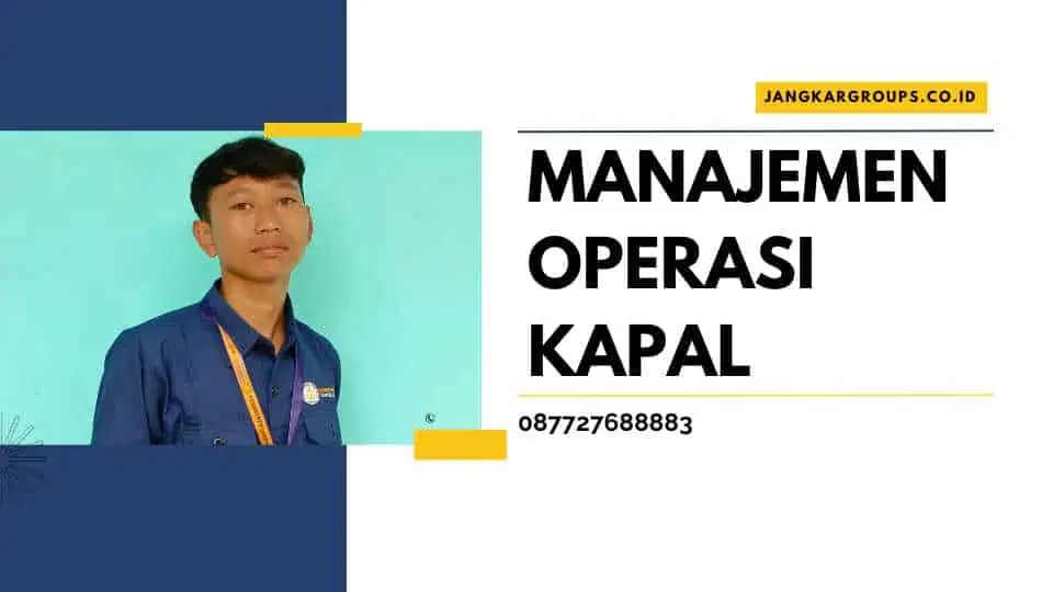 Manajemen Operasi Kapal