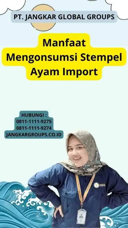 Manfaat Mengonsumsi Stempel Ayam Import