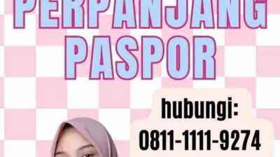 Materai Untuk Perpanjang Paspor