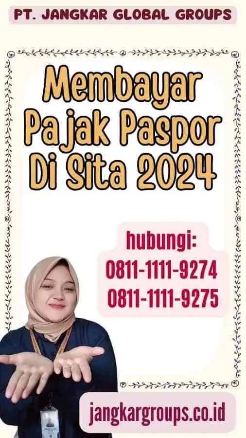 Membayar Pajak Paspor Di Sita 2024