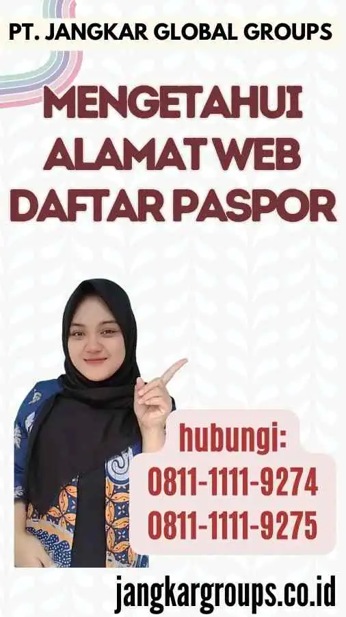 Mengetahui Alamat Web Daftar Paspor