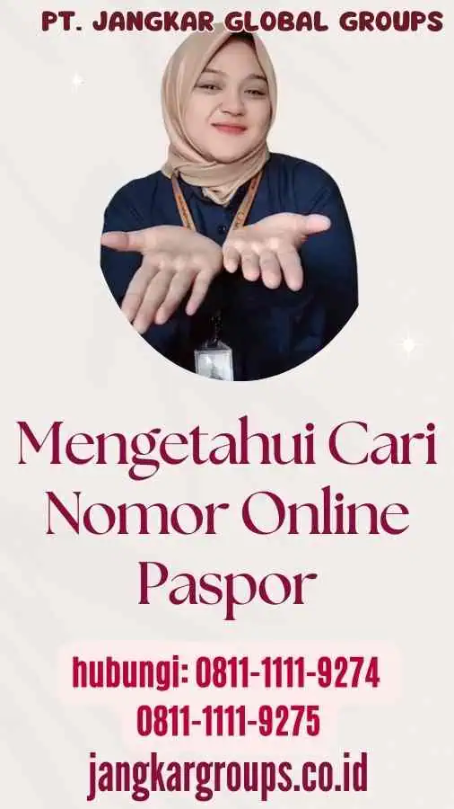 Mengetahui Cari Nomor Online Paspor