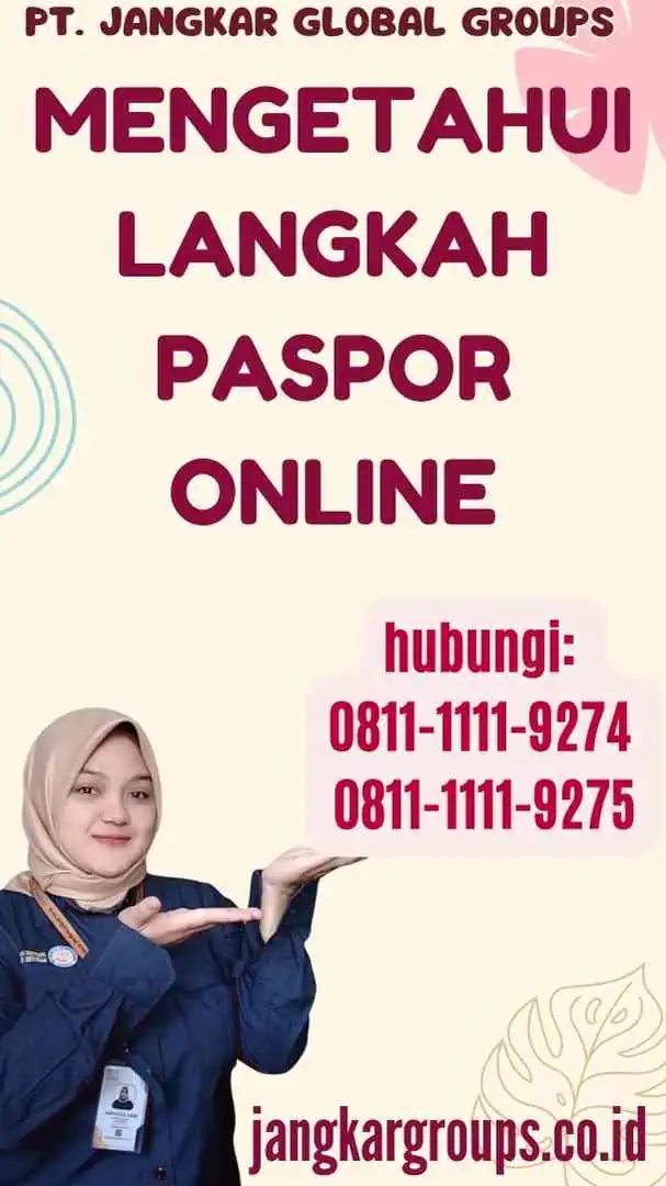 Mengetahui Langkah Paspor Online