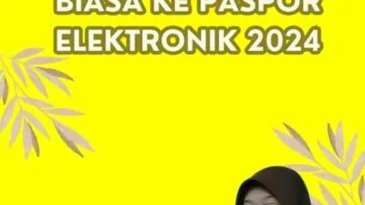 Mengganti Paspor Biasa Ke Paspor Elektronik 2024