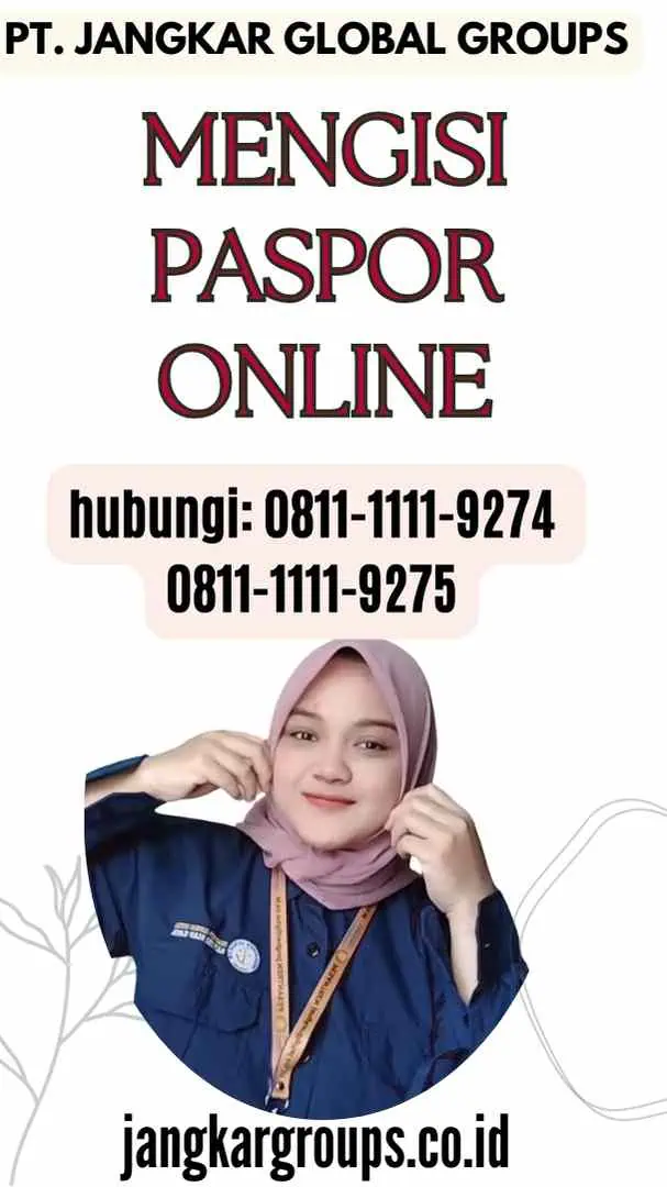 Mengisi Paspor Online