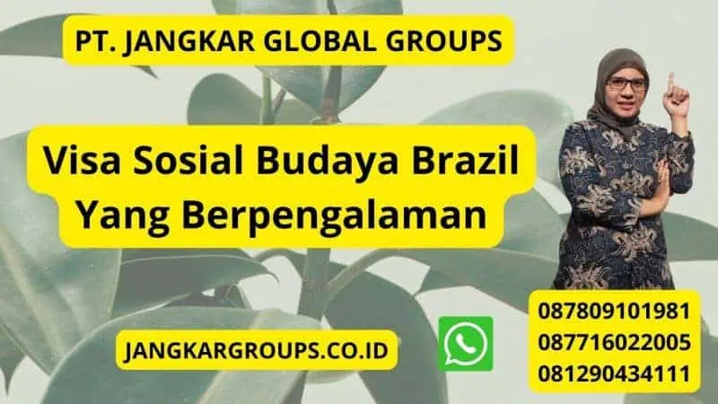 Visa Sosial Budaya Brazil Yang Berpengalaman