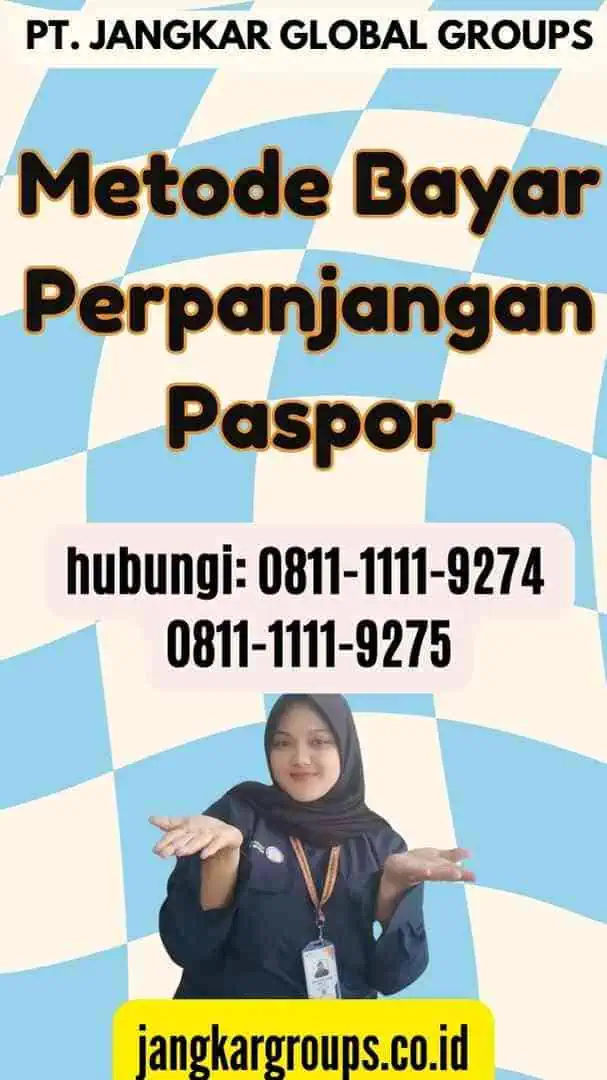 Metode Bayar Perpanjangan Paspor