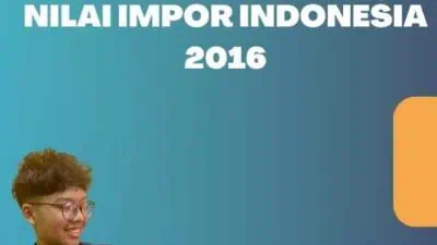 Nilai Impor Indonesia 2016