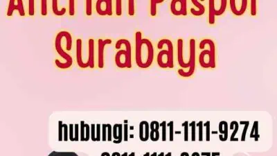 Nomor WA Antrian Paspor Surabaya