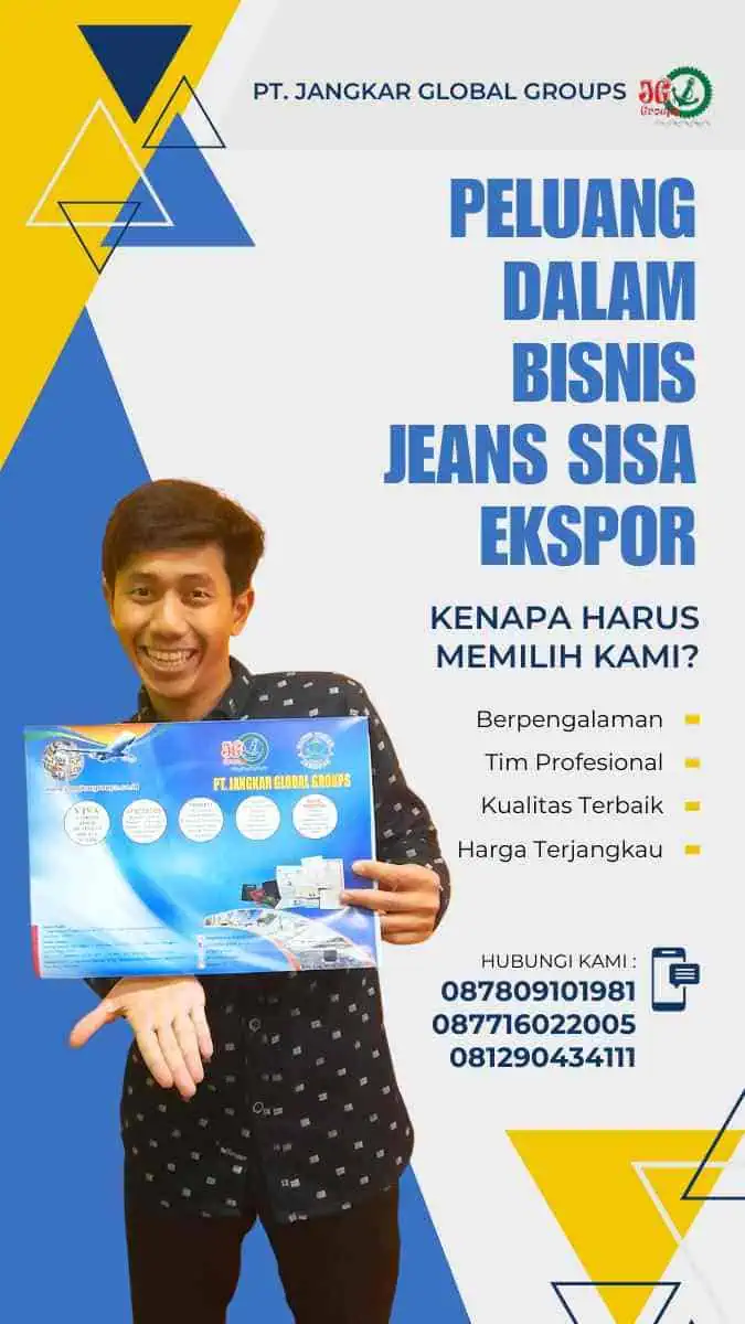 Peluang dalam Bisnis Jeans Sisa Ekspor