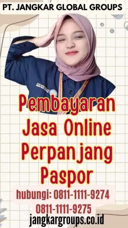 Pembayaran Jasa Online Perpanjang Paspor