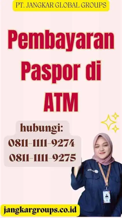 Pembayaran Paspor di ATM