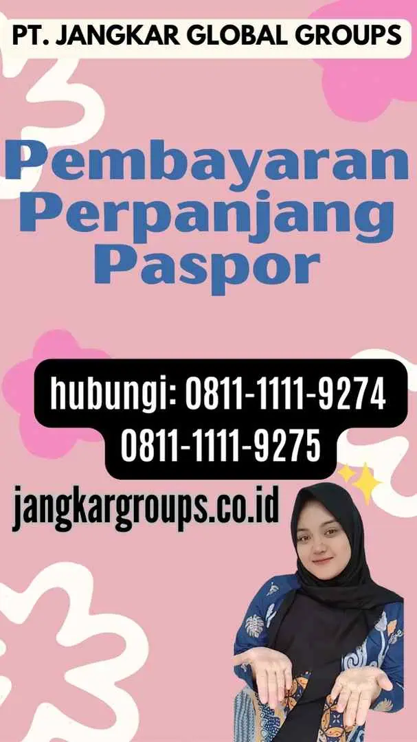 Pembayaran Perpanjang Paspor