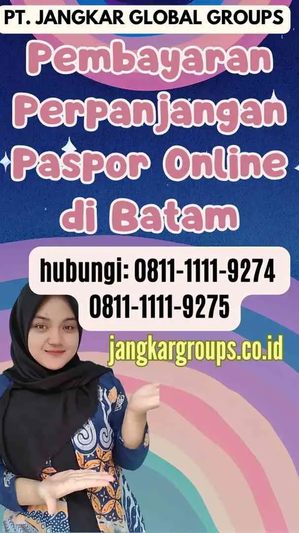 Pembayaran Perpanjangan Paspor Online di Batam