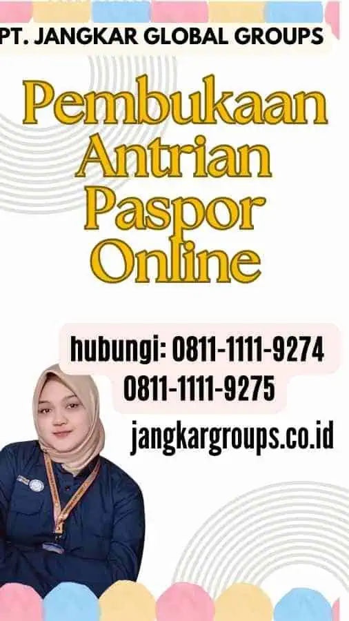 Pembukaan Antrian Paspor Online