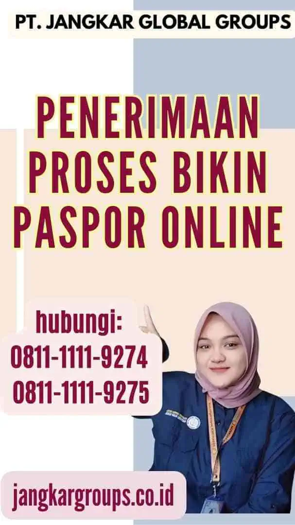 Penerimaan Proses Bikin Paspor Online