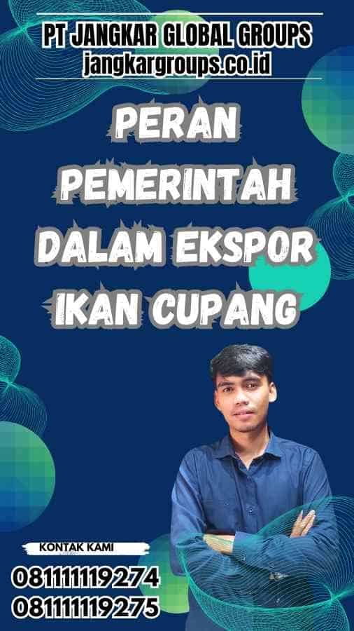 Peran Pemerintah Dalam Ekspor Ikan Cupang