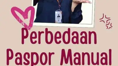 Perbedaan Paspor Manual dan Elektronik