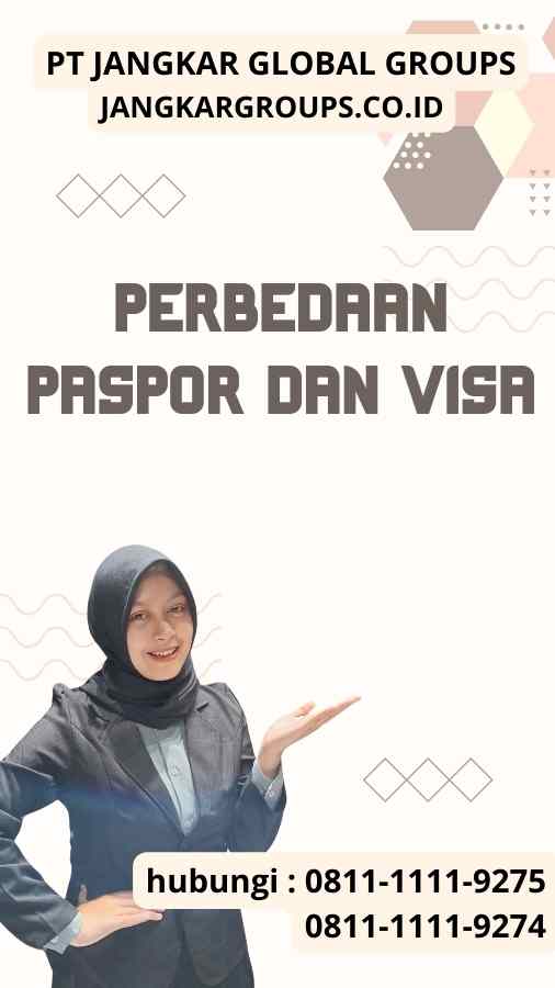 Perbedaan Paspor dan Visa