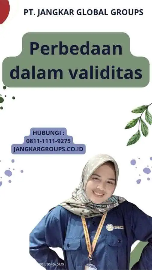 Perbedaan dalam validitas