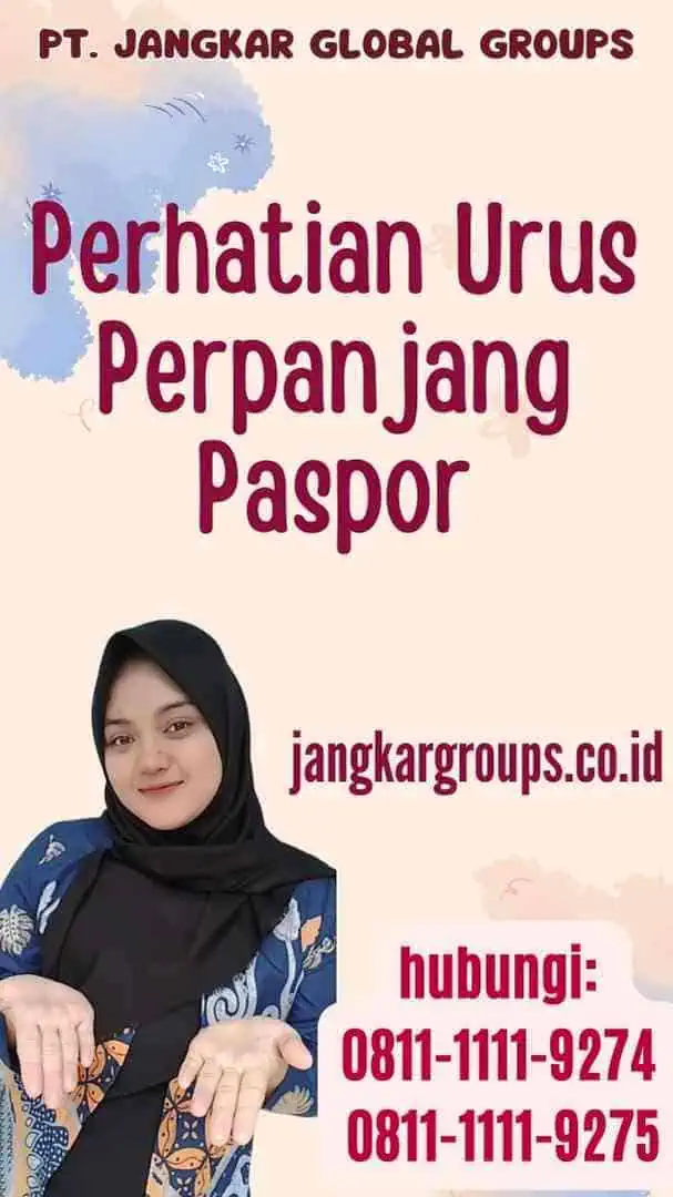 Perhatian Urus Perpanjang Paspor