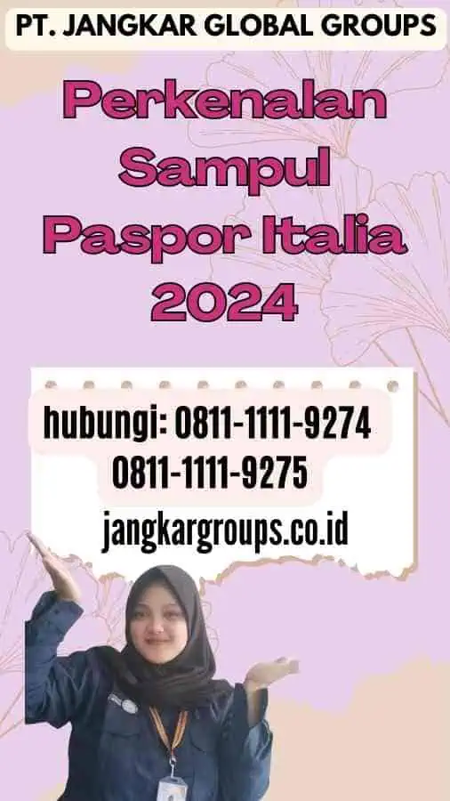 Perkenalan Sampul Paspor Italia 2024