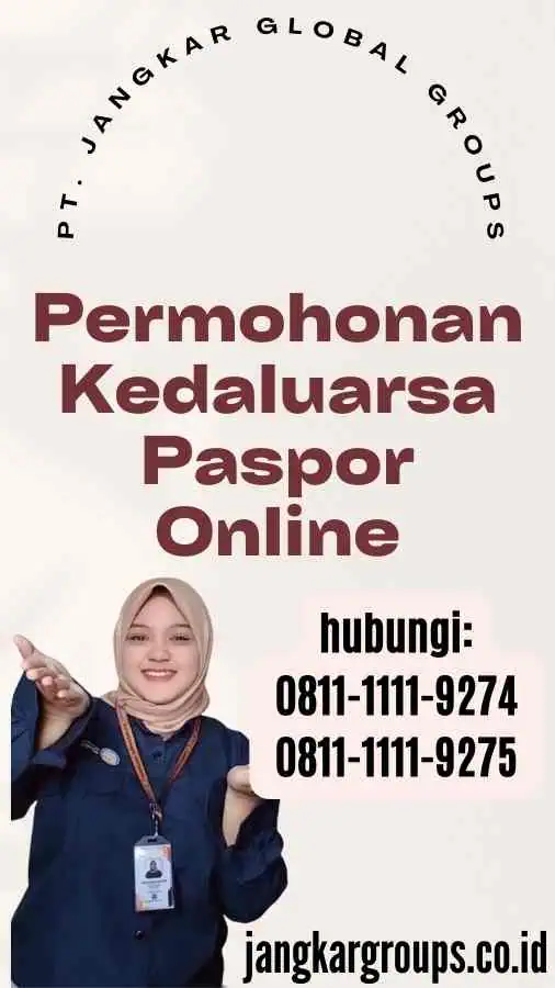 Permohonan Kedaluarsa Paspor Online