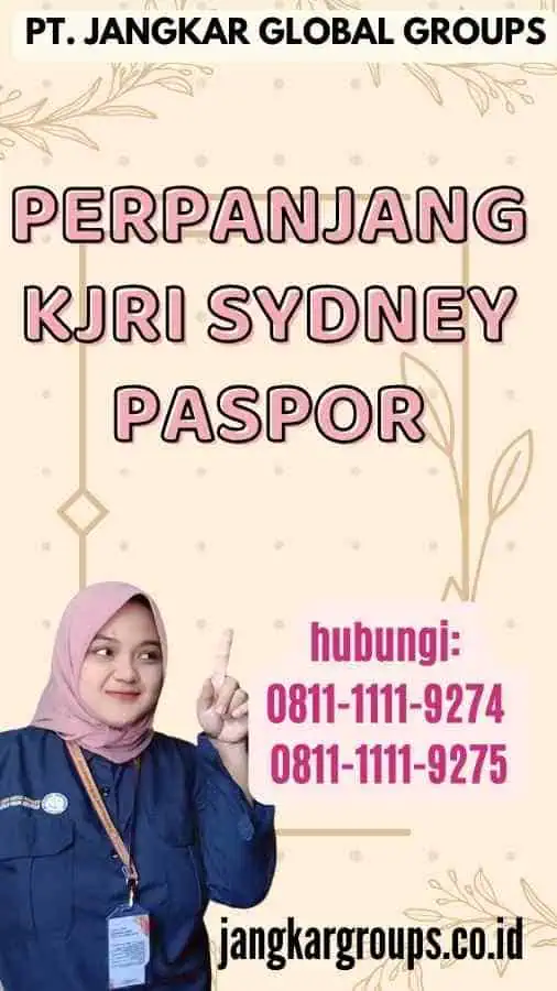 Perpanjang KJRI Sydney Paspor