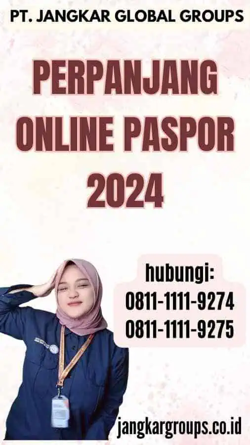 Perpanjang Online Paspor 2024