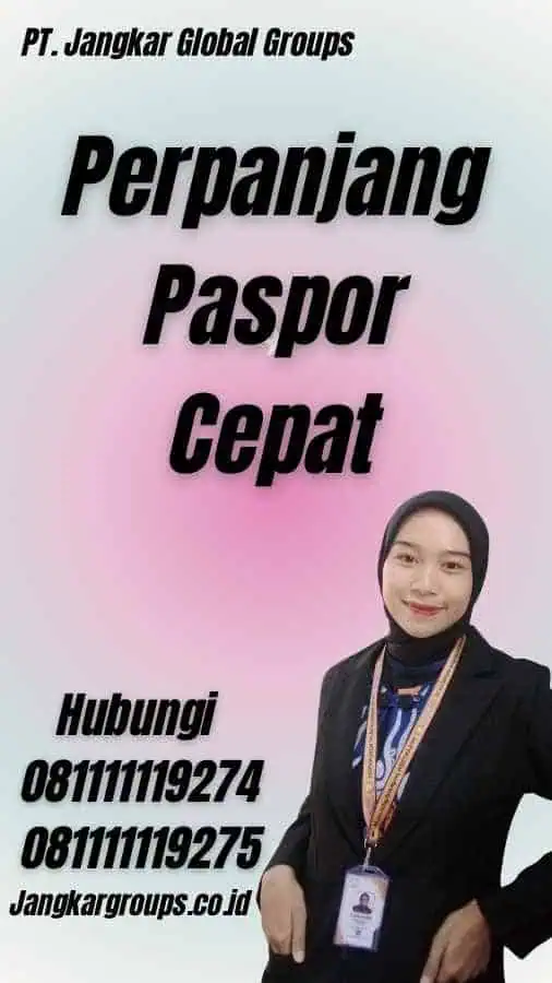 Perpanjang Paspor Cepat