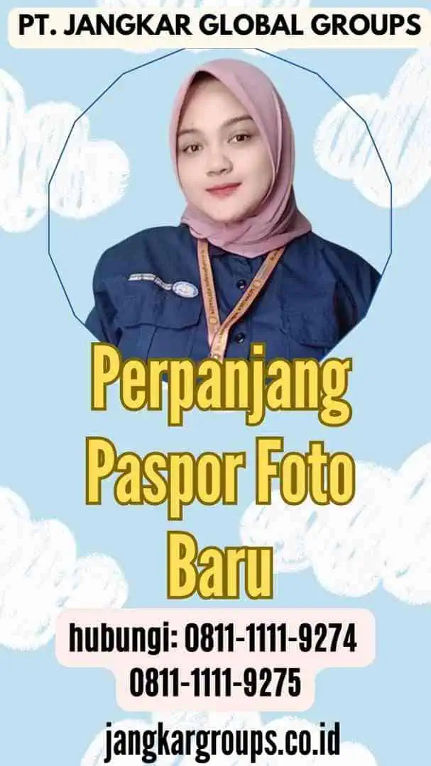 Perpanjang Paspor Foto Baru