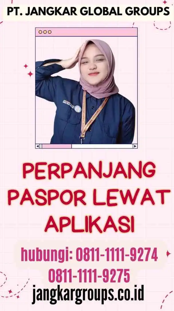 Perpanjang Paspor Lewat Aplikasi