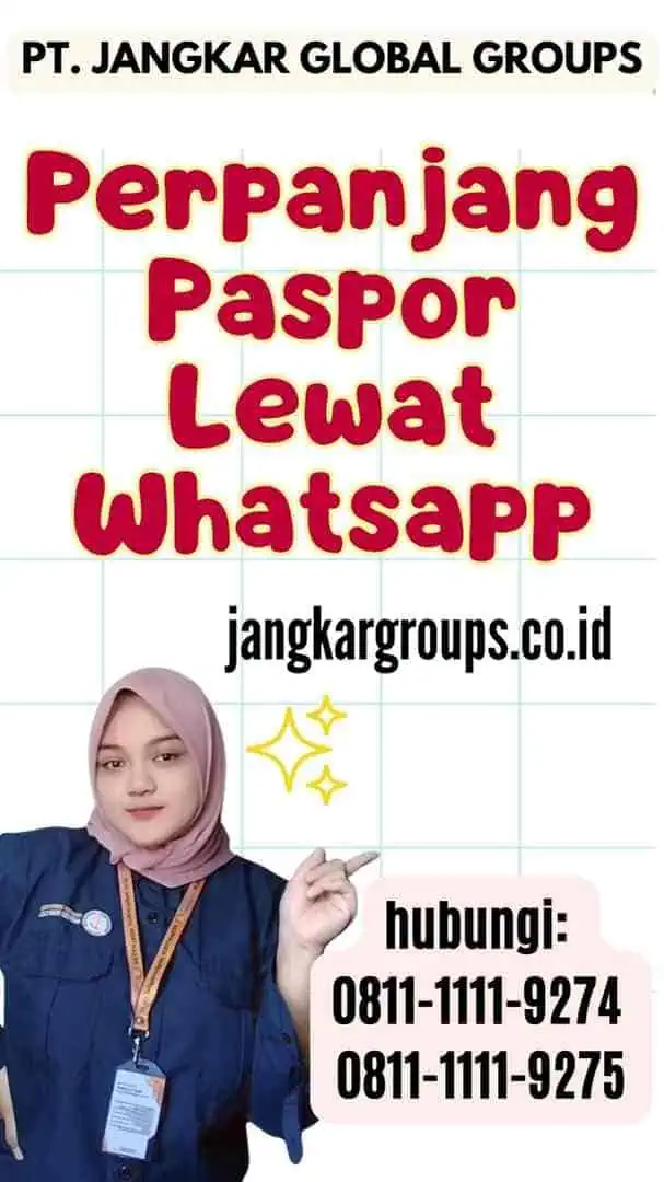 Perpanjang Paspor Lewat Whatsapp