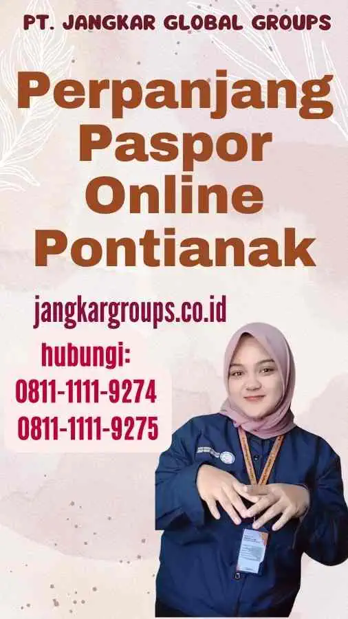 Perpanjang Paspor Online Pontianak