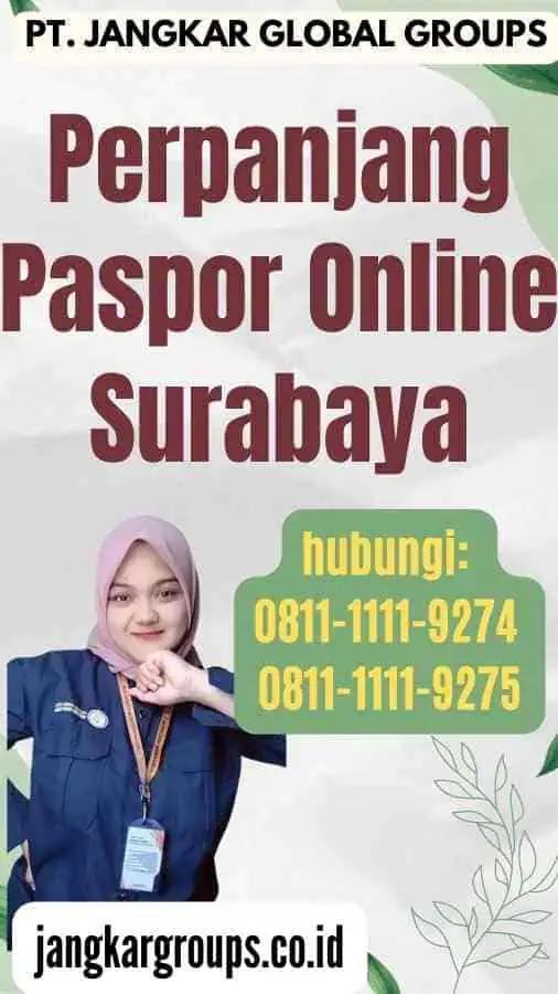 Perpanjang Paspor Online Surabaya