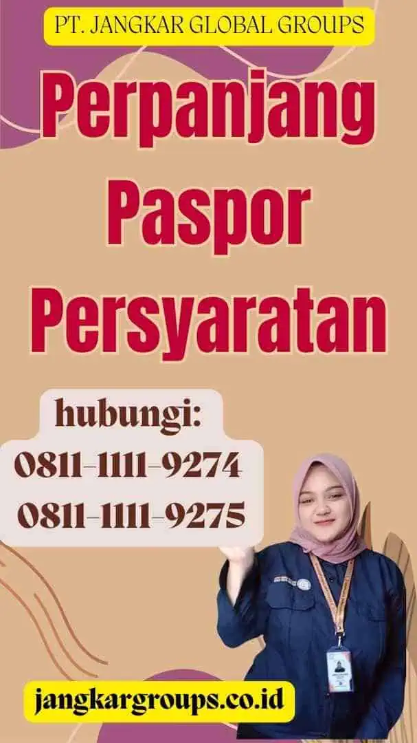 Perpanjang Paspor Persyaratan