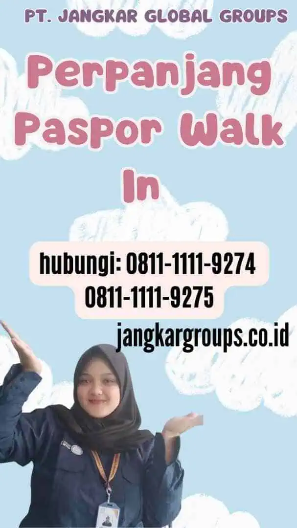 Perpanjang Paspor Walk In