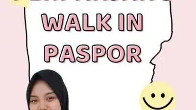 Perpanjang Walk In Paspor