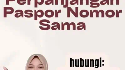 Perpanjangan Paspor Nomor Sama