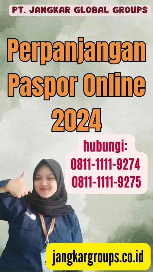 Perpanjangan Paspor Online 2024