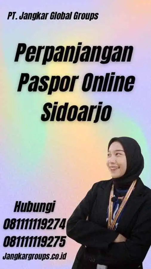 Perpanjangan Paspor Online Sidoarjo