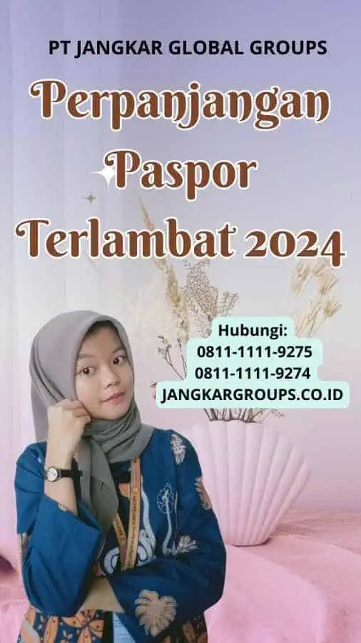 Perpanjangan Paspor Terlambat 2024